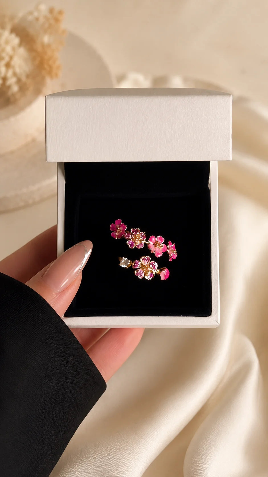 Bow Flower Ring